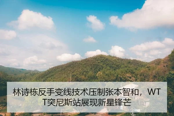 林诗栋反手变线技术压制张本智和，WTT突尼斯站展现新星锋芒